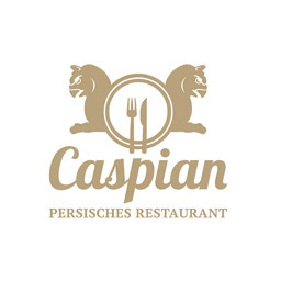 Caspian Restaurant logo.